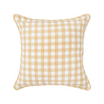 C&F Home 18" x 18" Ashford Gingham Check Cotton Decorative Throw Pillow With Insert