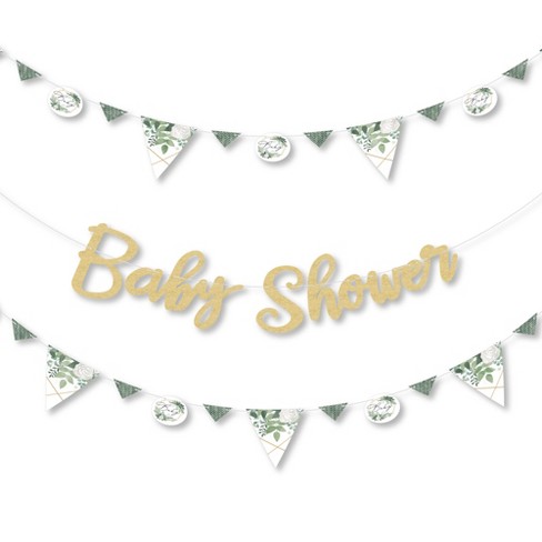 Baby shower best sale banner target