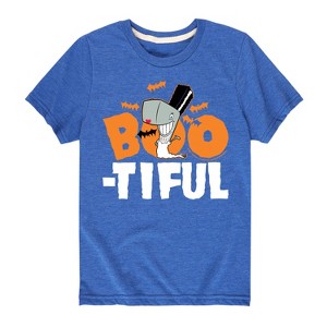 Boys' - SpongeBob SquarePants - Boo-tiful Short Sleeve Graphic T-Shirt - 1 of 4
