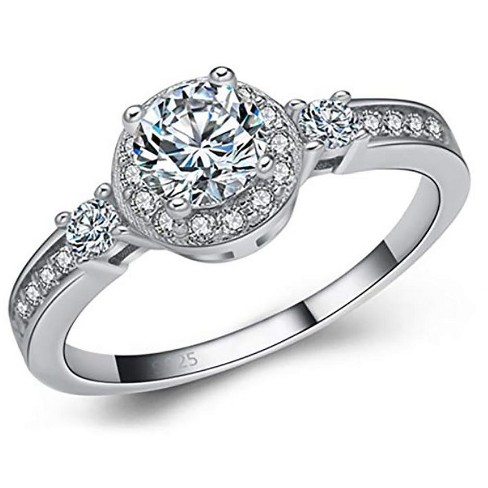 Target cubic zirconia engagement ring deals