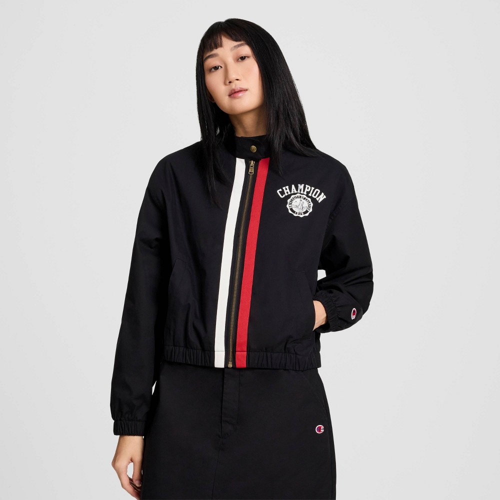 Champion Women's Game Day Full Zip Top - Black S