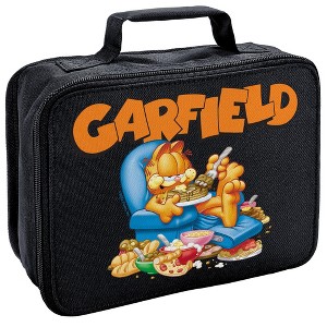 Garfield Pile Of Food Insulated Soft Sided Lunch Box - 1 of 4