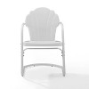 2pc Tulip Retro Metal Chair - White - Crosley : Target