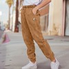 Dalix Heartly Ghost Embroidery Washed Midweight Jogger Fleece Sweatpants Soft Lounge Pant Drawstring Waistband Pockets Womens - 4 of 4