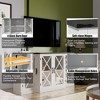 KIGFTSOD 63'' Farmhouse TV Stand with Storage – Entertainment Center, Wooden Media Console with Height Adjustable Shelves for Living Room - 3 of 4