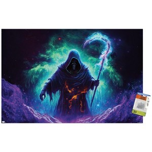 Trends International Wumples - Cosmic Grim Reaper Unframed Wall Poster Prints - 1 of 4
