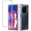 Nakedcellphone Clear Case for TCL 60 XE NxtPaper 5G Phone (2025) - Transparent Hybrid - 3 of 4