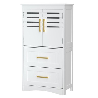 Storage Cabinet with Height Adjustable Shelf