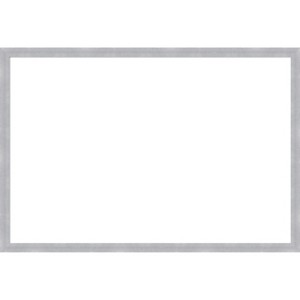 Amanti Art Grace Brushed Nickel Narrow Framed Dry Erase Magnetic Board - 1 of 4