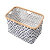 Household Essentials Bamboo Rimmed Krush Basket - 4 of 4
