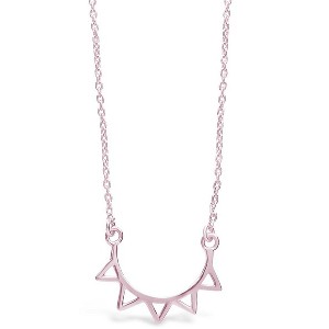 SHINE by Sterling Forever Sterling Silver Open Spike Pendant Necklace - 1 of 3