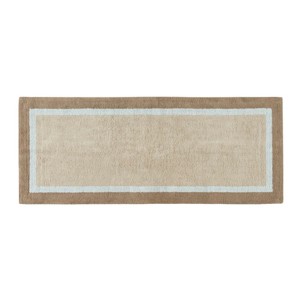 ChicFurnit Bath Rug and Mat Soft Cotton Tufted Bath Rug with Latex Backing for Bathroom Use, Blue, 60"*24"*0.5" - 1 of 4