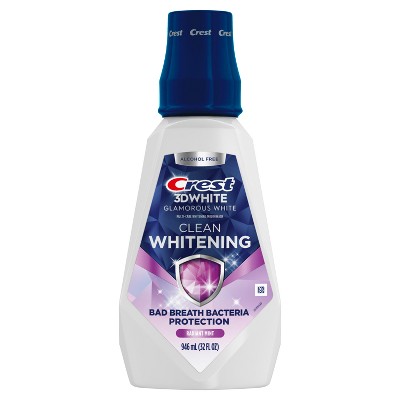 Crest 3D White Glamorous White Mouthwash - Arctic Mint