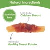 MON2SUN Dog Treats Rawhide Free Chicken Wrapped Sweet Potato Dog Snacks(Chicken, 1.56 Pound-Pack of 1) - 3 of 4