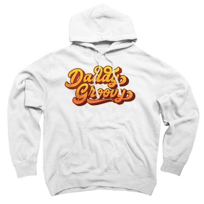 Adult Design By Humans Retro Vintage Daddys Groovy By AmberDawn888 Pullover Hoodie