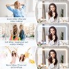 Vanity Desk with LED Lights Mirror and Power Outlet, 3 Lighting Modes and Adjustable Brightness, Makeup Table Set with Storage Drawers and Chair - 4 of 4