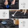 COZONY Fluffy Shag Area Rug, Plush Thick Faux Fur Non-Slip Carpet for Living Room and Bedroom - 4 of 4