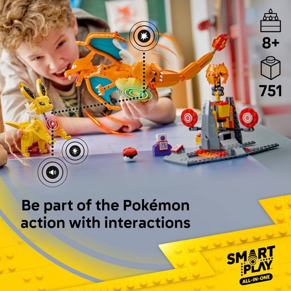 LEGO Pokémon SMART Play: Batalla Definitiva Charizard vs. Jolteon 72167 2