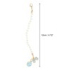 Unique Bargains Pearl Chain Bow Water Cup Pendant 1 Pc - 2 of 4