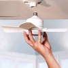 Socket Ceiling Fan With Warm Light And Remote Control 1000 Lumens - Bell +  Howell : Target