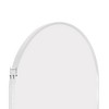Gold 65x22 inch Metal Arch Stand Full Length Mirror - 4 of 4