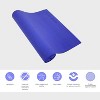 Wai Lana Yoga and Pilates Mat (Color: Midnight)- 1/4 Inch Extra Thick Non-Slip Stylish, Latex-Free, Lightweight, Optimum Comfort - 2 of 2