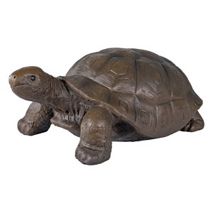 Sunnydaze Indoor/Outdoor Glass Fiber Reinforced Concrete Talia the Tortoise Patio Garden Yard Entryway Decorative Statue - 29" - 1 of 4