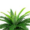 Northlight Potted Artificial Tall Green Boston Fern Plant - 17.5" - 3 of 4