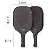 Franklin Sports 2024 Rally PP Paddle Racquets - Charcoal - 3 of 4