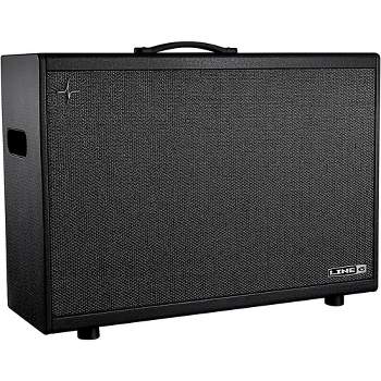 Line 6 Powercab 212 Plus 500W 2x12 Powered Stereo Guitar Speaker Cab Black and Silver
