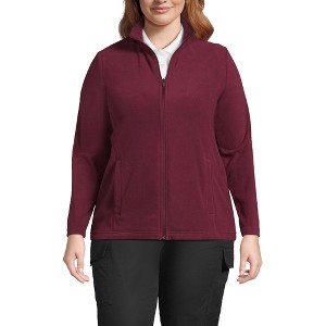 Lands' End Women's Thermacheck 100 Fleece Jacket - 1 of 3