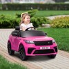 Sandinrayli 12-Volt Kids Ride On Car Licensed Land Rover Battery Powered Electric Vehicle Toy with Remote Control - 2 of 4