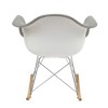 LeisureMod Wilson Modern Rocking Chair - Plush Upholstery, Smooth Rocking Motion, Perfect for Nurseries or Living Rooms - 4 of 4
