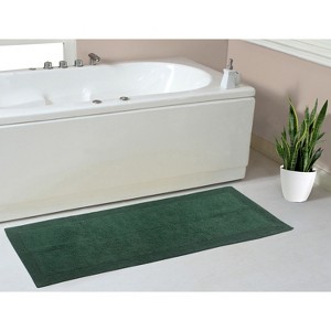 Home Weavers Luxury Collection 100% Cotton Tufted Bathroom Rug, Non-Slip Latex Bath Rug - 1 of 4