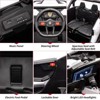 Acekool 24V 2-Seater Electric UTV Ride-On Car with Remote, LED Lights & Suspension - 3 of 4