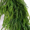 Nearly Natural 8' Artificial Real Touch Norfolk Island Pine Garland with Natural Look - 3 of 4