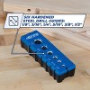 Kreg Portable Drilling Guide - 6 Hardened Drill Guides for Carpentry - Craftsman Tool Accessory - 3 of 4