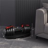 Yaheetech 11-in-1 Adjustable Dumbbell Weight from 3LBS To 28LBS for Home Gym, Black - 3 of 4