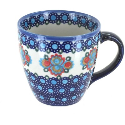 Blue Rose Polish Pottery Verona Mug