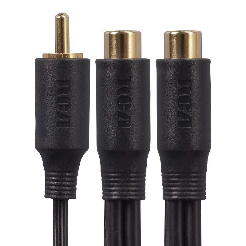 1 Male to 2 Females RCA Y-Adapter, 3 of 10