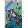 Trends International David Lozeau - Great White Wave Unframed Wall Poster Prints - 3 of 4