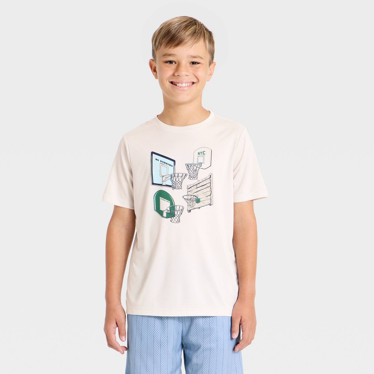 Boys' Short Sleeve Graphic T-Shirts - All In Motion™ - thumbnail 8