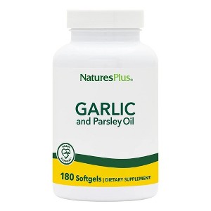 Garlic & Parsley Oil by Nature's Plus  -  180 Softgel - 1 of 2