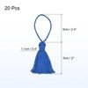 Unique Bargains Cotton Mini Hanging Loop DIY Functional Bookmark Tassels 20 Pcs - 2 of 4