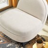 PAGED Teddy Accent Chair Modern Lounge Chair with Bentwood Legs, Comfortable Reading Chair with Soft Padded Backrest for Office - 2 of 4