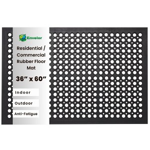 Envelor Anti Fatigue Rubber Floor Mat Non-Slip Restaurant Mat - 1 of 4