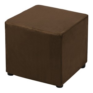 Unique Bargains Elastic Living Room Bedroom Square Foot Stool Cover - 1 of 4