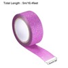 Unique Bargains Self-Adhesive Decorative DIY Arts Gift Wrapping Craft Glitter Tape - 2 of 4