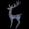 vidaXL Reindeer Christmas Decoration Cold white Acrylic - 4 of 4