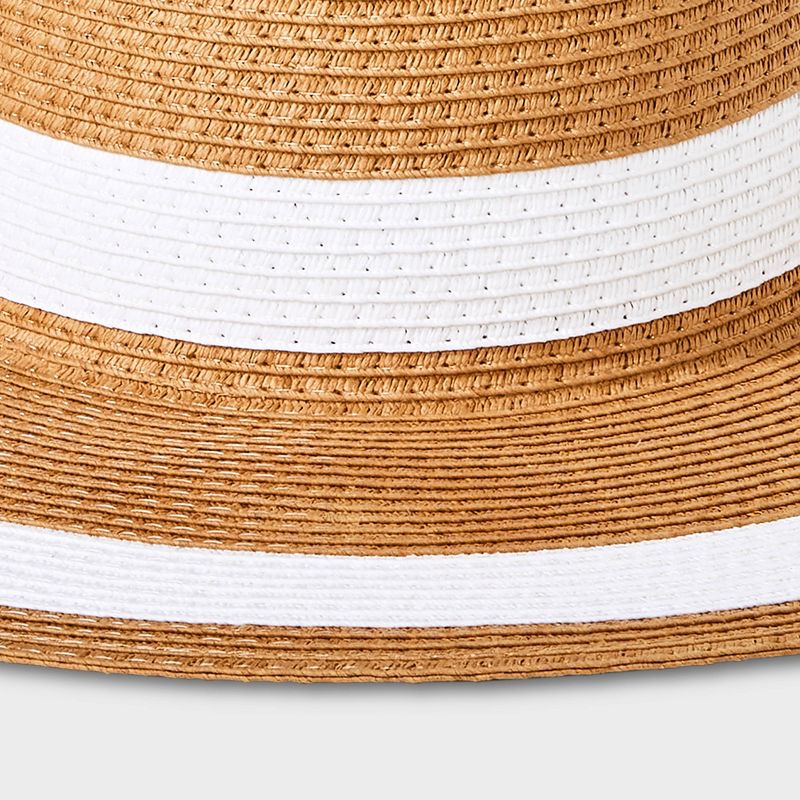 Striped Straw Floppy Hat - Shade & Shore™, 5 of 6